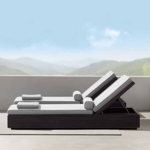 Genoa-Lux Alum Chaise Lounge