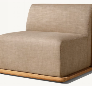 Trestle Armless Sectional