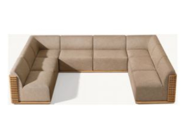 Trestle U shape sofa