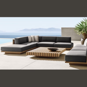 Caracas Full Set (8 pcs) With Coffee Table